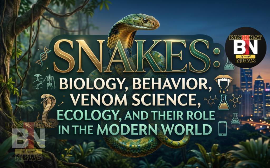 snakes biology, behavior, venom science, ecology, and their role in the modern world
