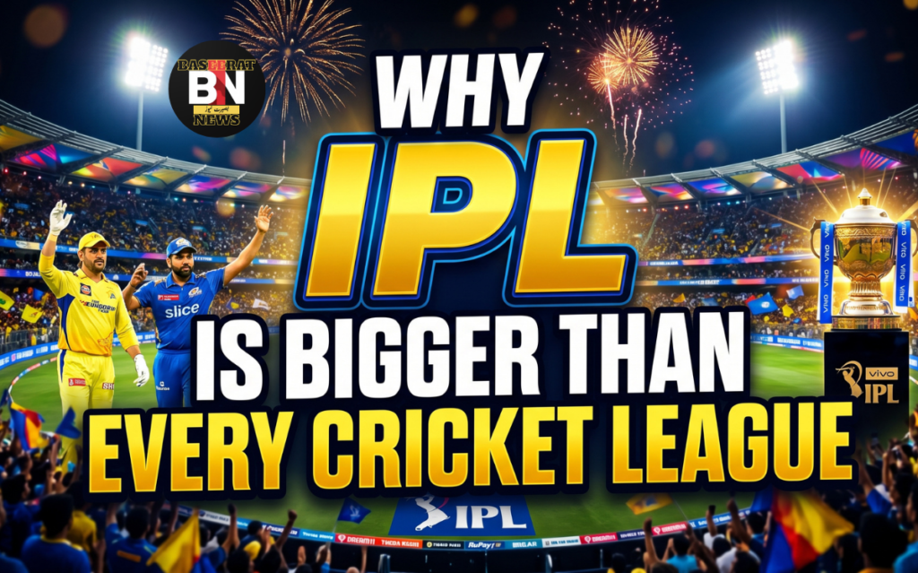 why ipl is bigger than every cricket league