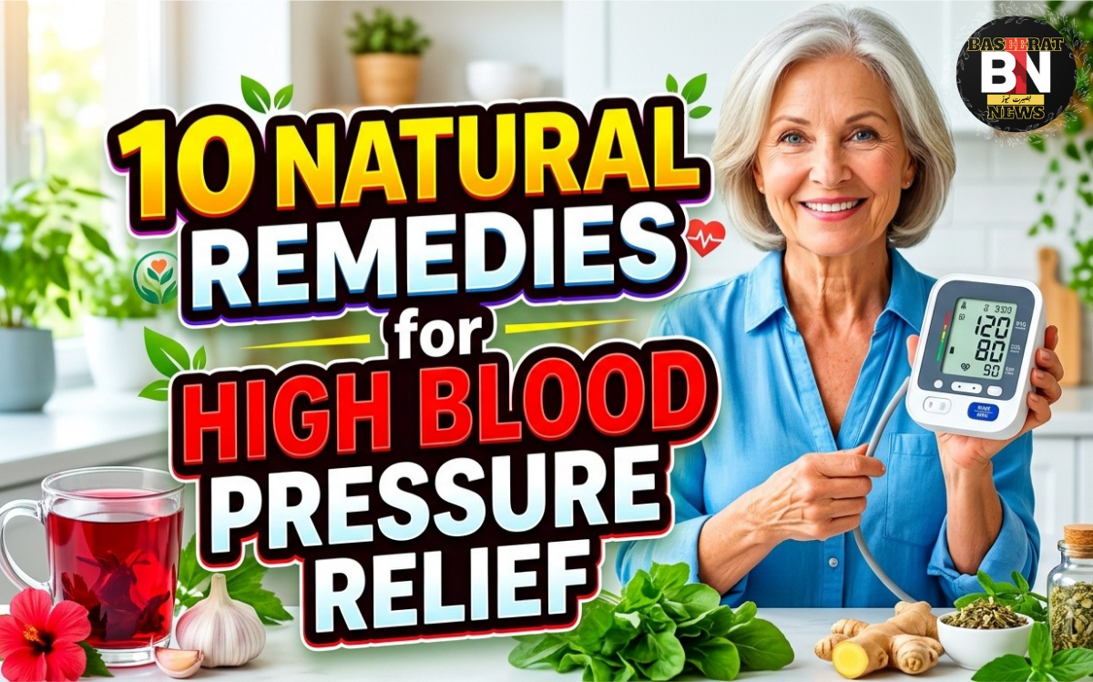 10 Natural Remedies for High Blood Pressure Relief
