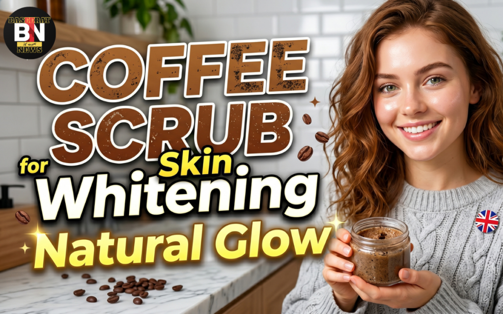 Coffee Scrub for Skin Whitening Natural Glow