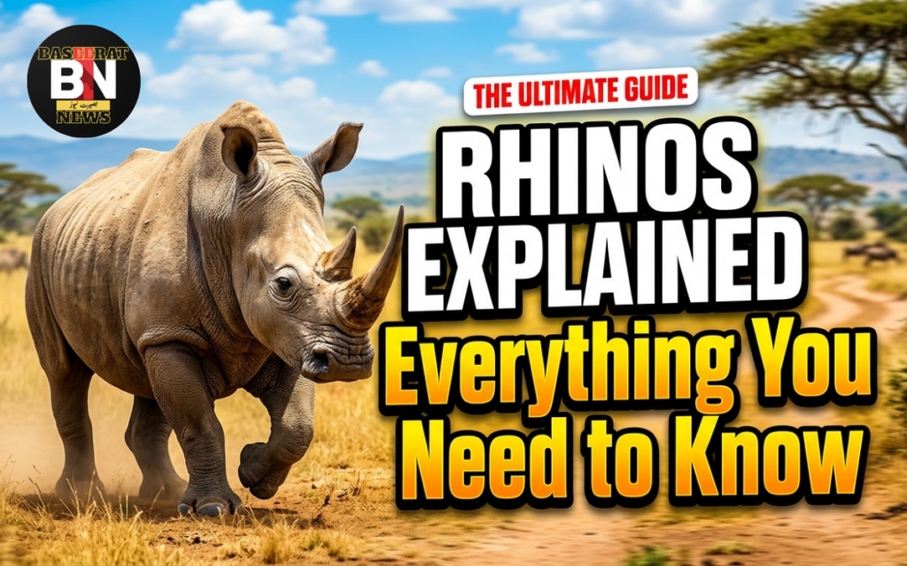 Rhinos Explained Everything You Need to Know