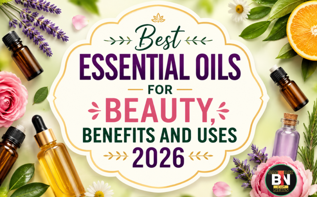Best Essential Oils for Beauty, Benefits and Uses 2026