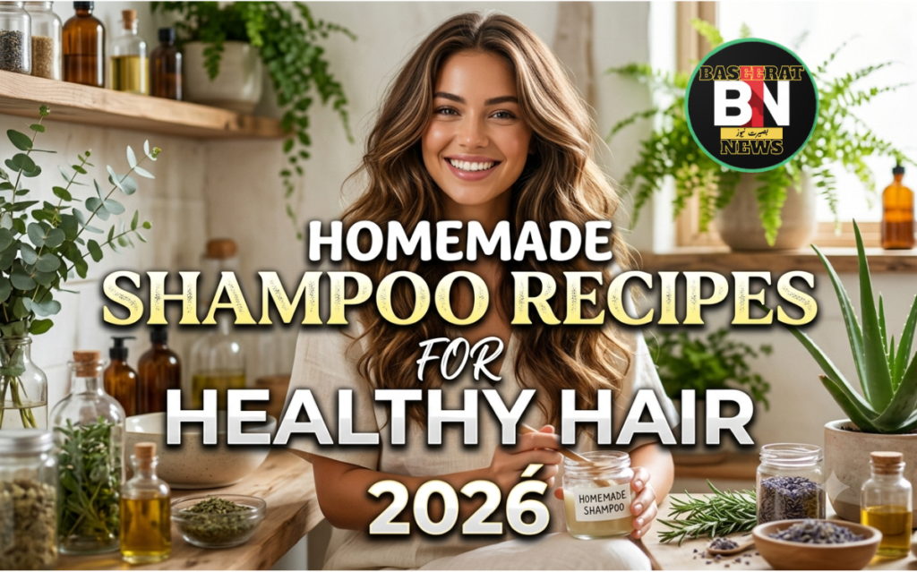 Homemade Shampoo Recipes for Healthy Hair 2026