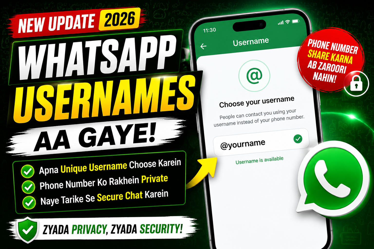 WhatsApp Usernames Update 2026: Everything You Need to Know: