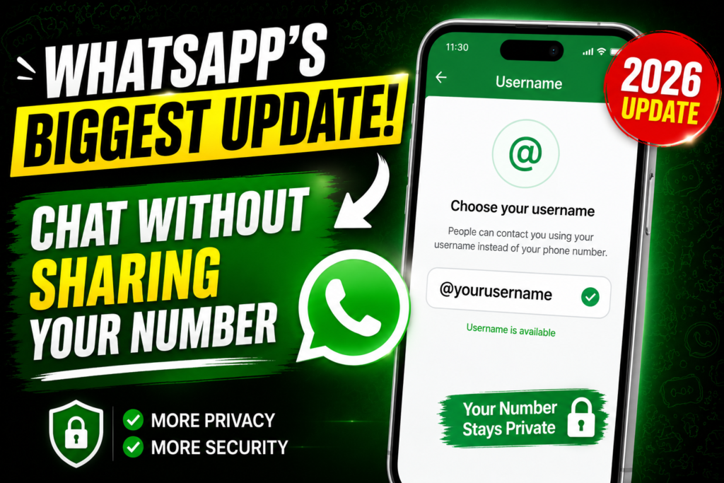 WhatsApp Usernames Update 2026: Everything You Need to Know